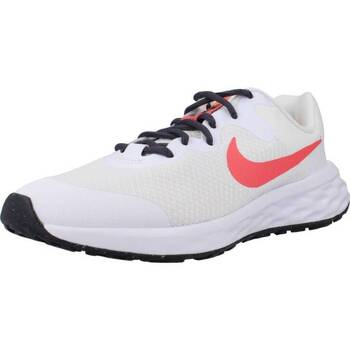 Sapatos Rapaz Sapatilhas Nike REVOLUTION 6 NN Branco