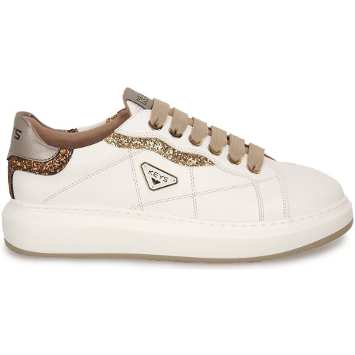 Sapatos Mulher Sapatilhas Keys SINISA WHITE Branco