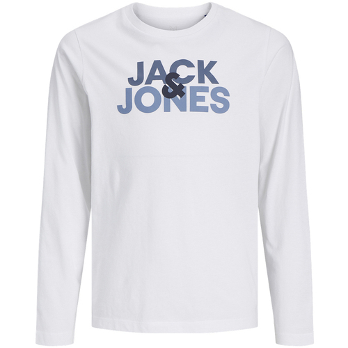 Textil Rapaz T-shirts e Pólos Jack & Jones  Branco