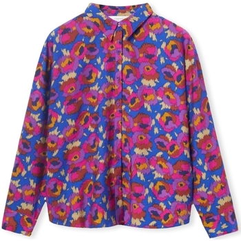 Textil Mulher Tops / Blusas Compania Fantastica COMPAÑIA FANTÁSTICA Camisa 11056 - Flowers Multicolor