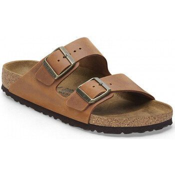 Sapatos Sandálias Birkenstock Arizona leoi Castanho