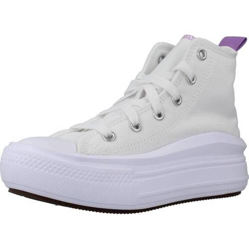 Sapatos Rapariga Sapatilhas Converse Chuck Taylor All Star Move Platform Branco