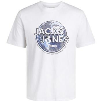 Textil Rapaz T-shirts e Pólos Jack & Jones  Branco