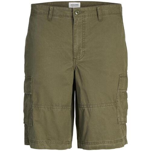 Textil Rapaz Shorts / Bermudas Jack & Jones  Verde