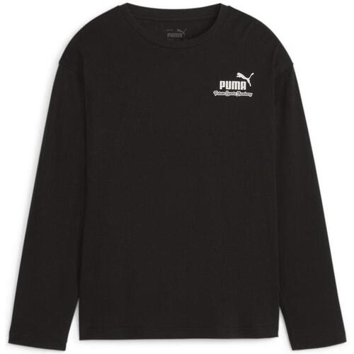 Textil Rapaz T-shirts e Pólos Puma  Preto