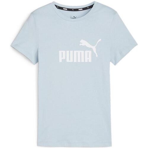 Textil Rapariga T-shirts e Pólos Puma  Azul