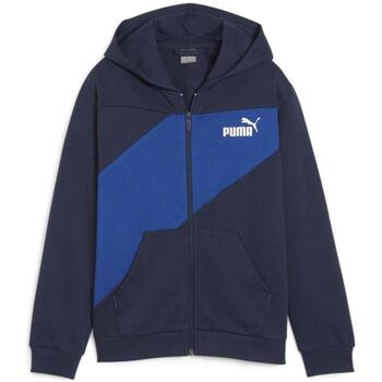 Textil Rapaz Sweats Puma  Azul