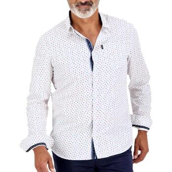 Textil Homem Camisas mangas comprida TBS  Branco