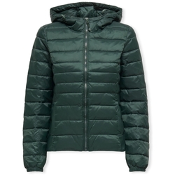 Textil Mulher Casacos Only Noos Casaco Tahoe Hood - Scarab Verde