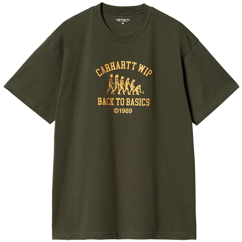 Textil T-Shirt mangas curtas Carhartt CARHARTT WIP S/S BASICS T Verde