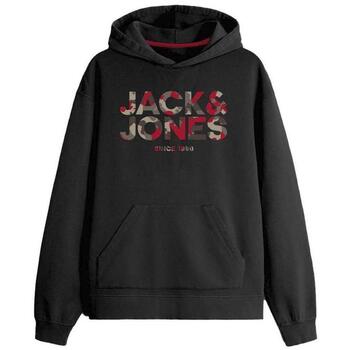 Textil Rapaz Sweats Jack & Jones  Preto