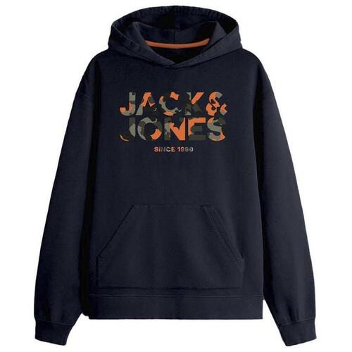 Textil Rapaz Sweats Jack & Jones  Azul