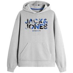 Textil Rapaz Sweats Jack & Jones  Cinza