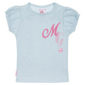 Textil Rapariga T-Shirt mangas curtas Miss Girly T-shirt fille FABOULLE Cinza