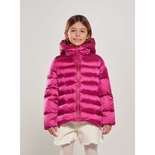 Textil Rapariga Casacos  Bomboogie GG8722 T DLC4 - GIRL HOODED JKT-503 CRYSTAL GREY Cinza