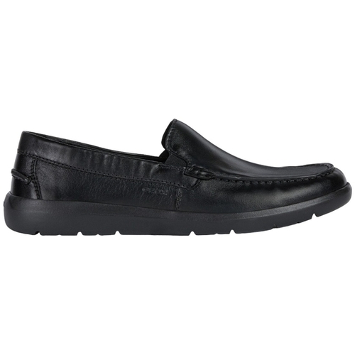 Sapatos Homem Mocassins Geox U LEITAN Preto