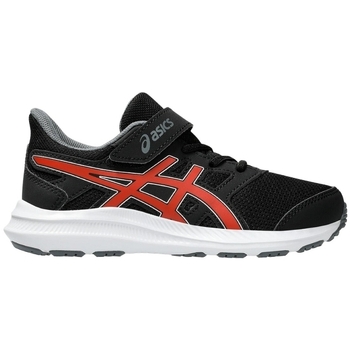 Sapatos Rapaz Multi-desportos Asics JOLT 4 PS Preto