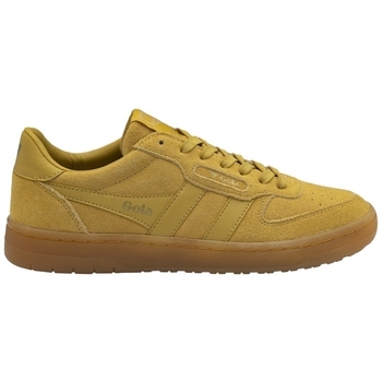 Sapatos Mulher Sapatilhas Gola HAWK SUEDE 86 Amarelo