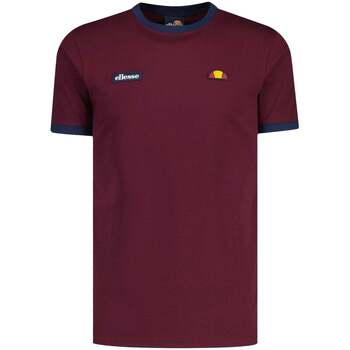 Textil Homem T-shirts e Pólos Ellesse Ferdorini T-Shirt Burgundy Red