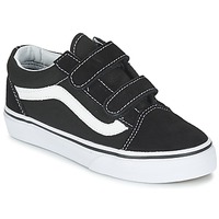 Sapatos Criança Sapatilhas Vans OLD SKOOL V Preto / Branco