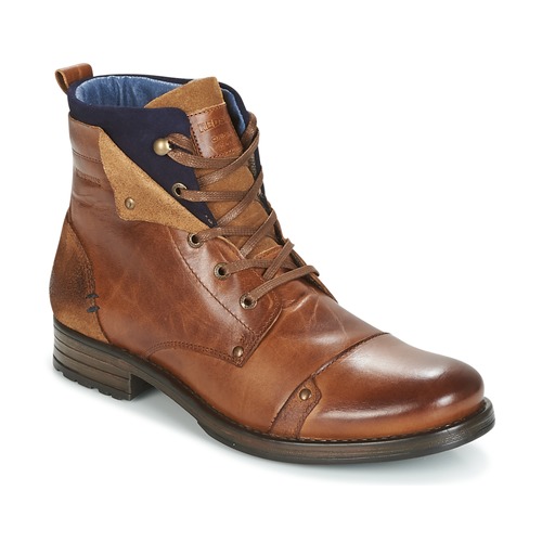 Sapatos Homem Botas baixas Redskins YEDES Conhaque