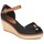 Sapatos Mulher Sandálias Tommy Hilfiger ELBA 40D Preto / Castanho