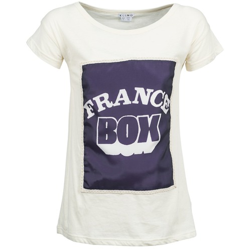 Textil Mulher T-Shirt mangas curtas Kling WARHOL Branco