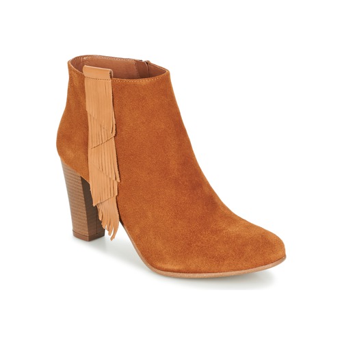 Sapatos Mulher Botins Betty London GAMI Camel