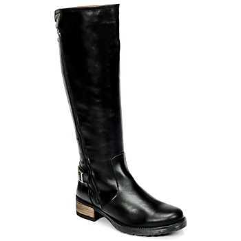 Sapatos Mulher Botas Casual Attitude HAPO Preto