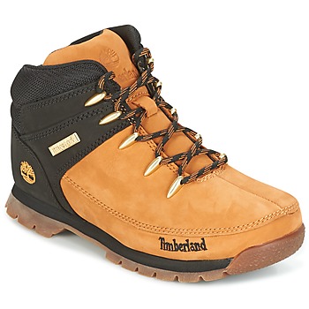 Sapatos Criança Botas baixas Timberland EURO SPRINT Castanho