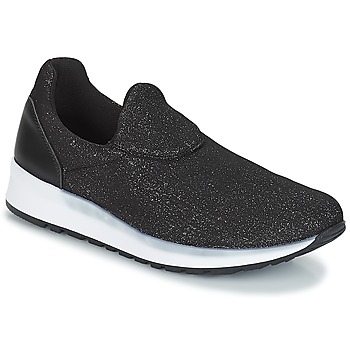 Sapatos Mulher Slip on André RHINESTONE Preto