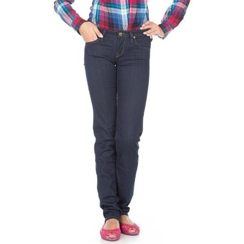 Textil Mulher Gangas Skinny Lee Lynn Straight  L333EYCU Azul