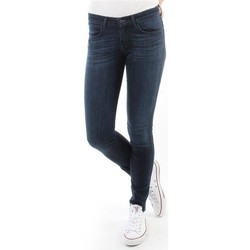 Textil Mulher Gangas Skinny Wrangler CORYNN BLUE SHELTER W25FU466N Azul