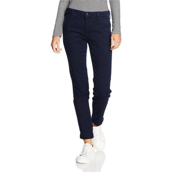 Textil Mulher Gangas Skinny Lee ® Chino Herringbone 310YKMF Azul