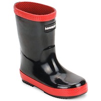 Pantofi Copii Cizme de cauciuc Havaianas RAIN BOOTS Negru / Roșu