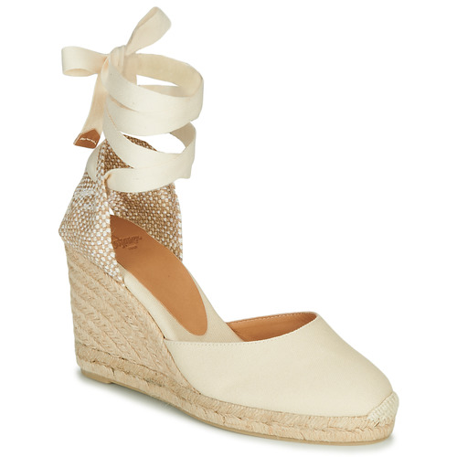 Pantofi Femei Espadrile Castaner CARINA Crem