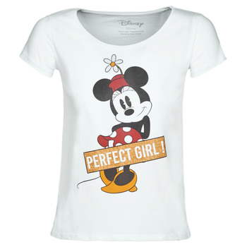 Îmbracaminte Femei Tricouri mânecă scurtă Yurban MINNIE PERFECT GIRL Alb