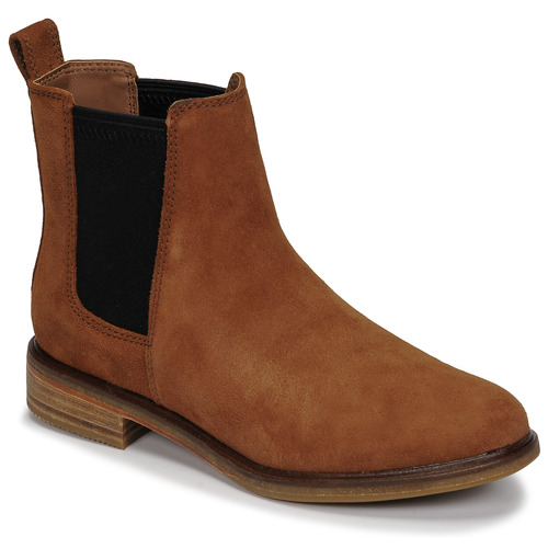 Pantofi Femei Ghete Clarks CLARKDALE ARLO Camel