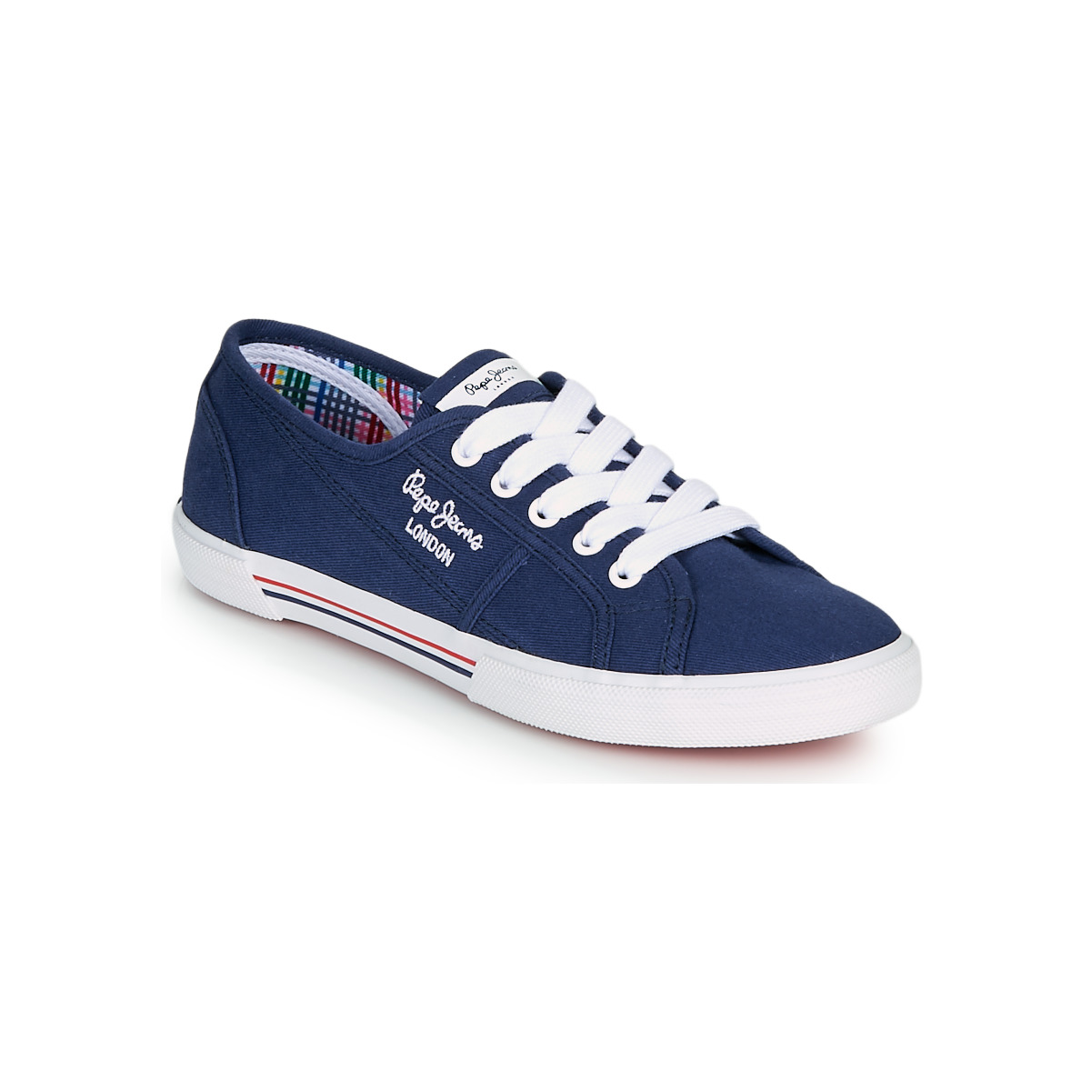 Pantofi Femei Pantofi sport Casual Pepe jeans ABERLADY ECOBASS Albastru