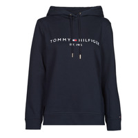 Îmbracaminte Femei Hanorace  Tommy Hilfiger HERITAGE HILFIGER HOODIE LS Albastru