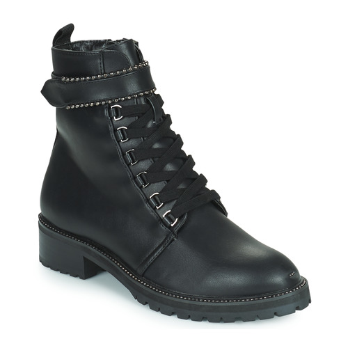 Pantofi Femei Ghete The Divine Factory LH2247B Negru