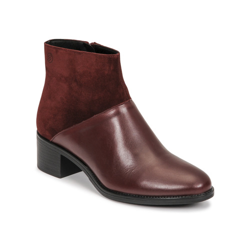 Pantofi Femei Botine Betty London PANDINA Bordo