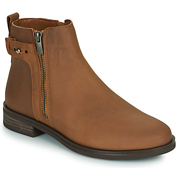 Pantofi Femei Ghete Clarks MEMI LO Camel