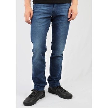 Îmbracaminte Bărbați Jeans drepti Wrangler Greensboro W15QEH76 albastru