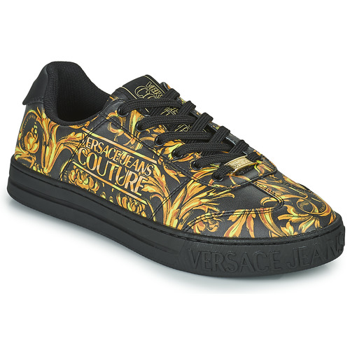 Pantofi Bărbați Pantofi sport Casual Versace Jeans Couture 72YA3SK6 Negru / Imprimeuri / Baroc