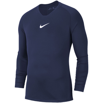 Îmbracaminte Bărbați Tricouri cu mânecă lungă  Nike Dry Park First Layer Longsleeve albastru