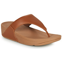 Pantofi Femei  Flip-Flops FitFlop LULU LEATHER TOEPOST Brown