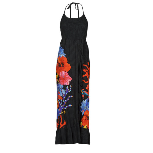 Îmbracaminte Femei Rochii lungi Desigual VEST_POMELO Negru / Multicolor