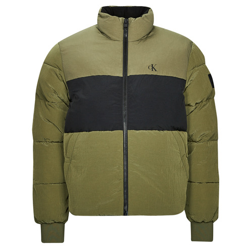 Îmbracaminte Bărbați Geci Calvin Klein Jeans COLORBLOCK NON-DOWN JACKET Verde