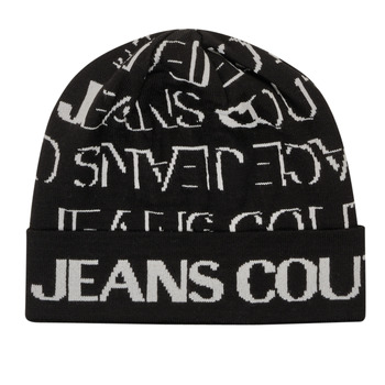 Accesorii textile Bărbați Căciuli Versace Jeans Couture 73YAZK46 ZG025 Negru / Alb